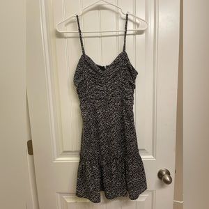 STORIA mini dress size M, navy & white